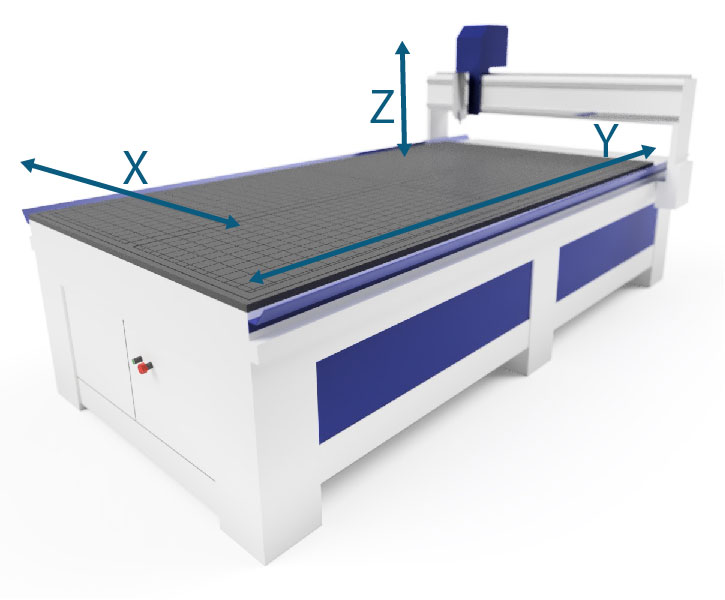 Brisbane cnc router size axis cutting mill service